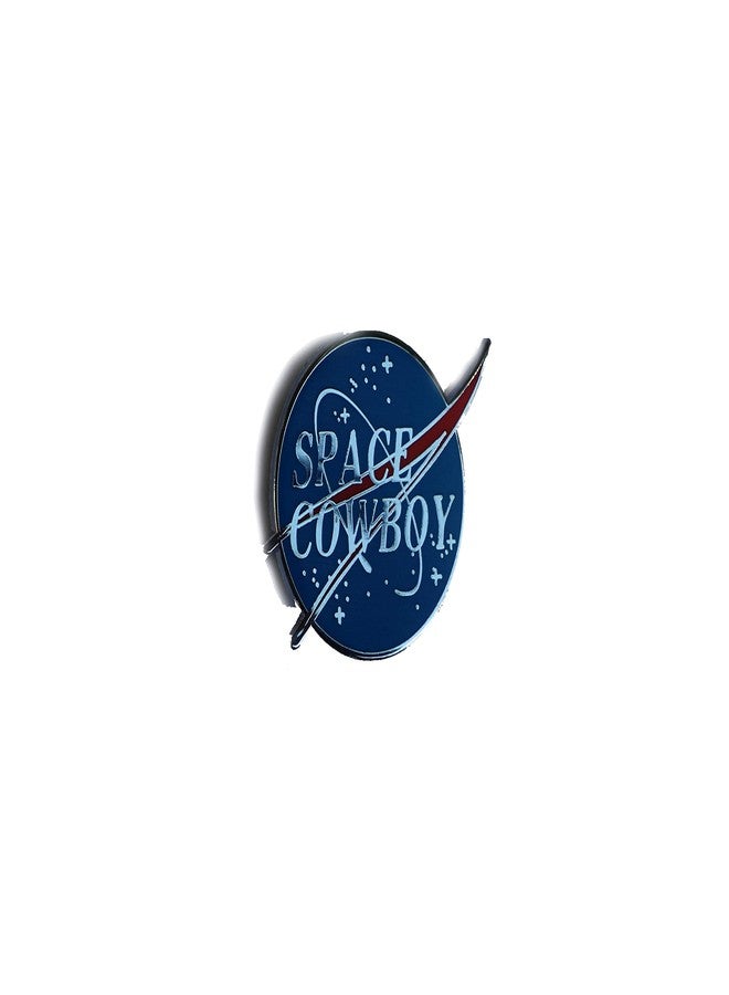 Untitled Space Cowboy Meme Cowboy Bebop Hard Enamel Pin Badge Nerd Anime Gift - Image 1